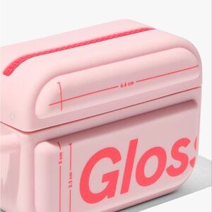 Glossier Ear Bud Beauty Bag -Limited Edition - NIB